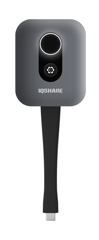 Front on view of C4 sharing button