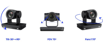 camera product shown at 3 different angles