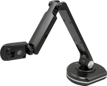 Document camera on lever with stand