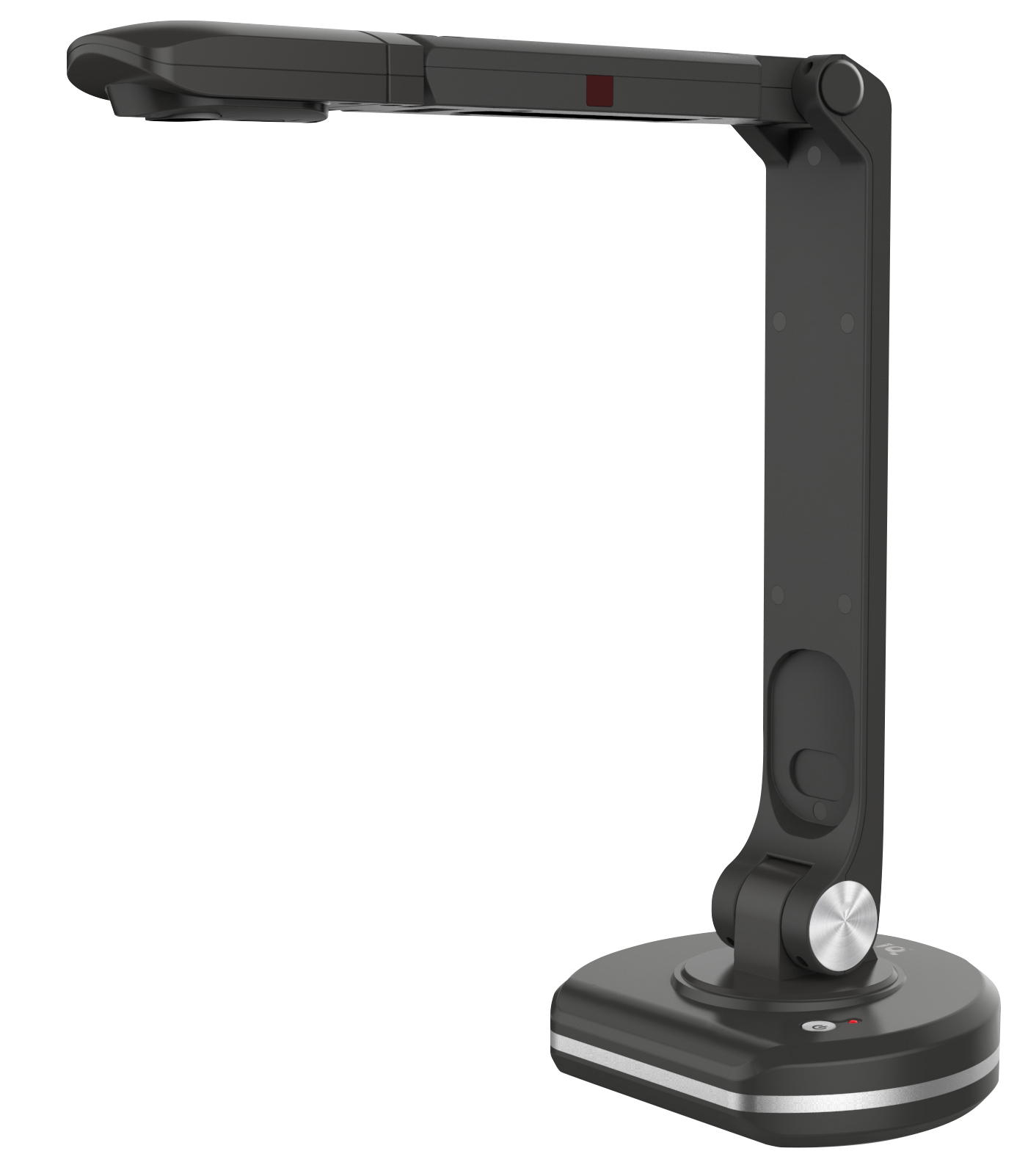Document camera with lever at right angle
