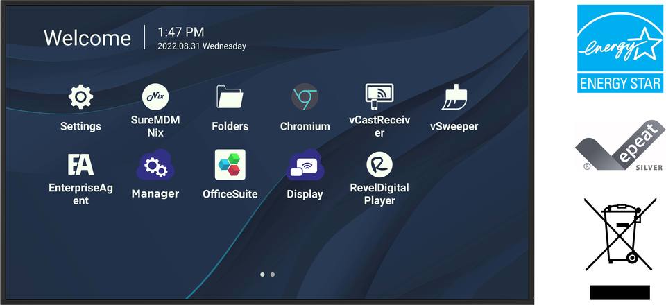 Display screen home screen