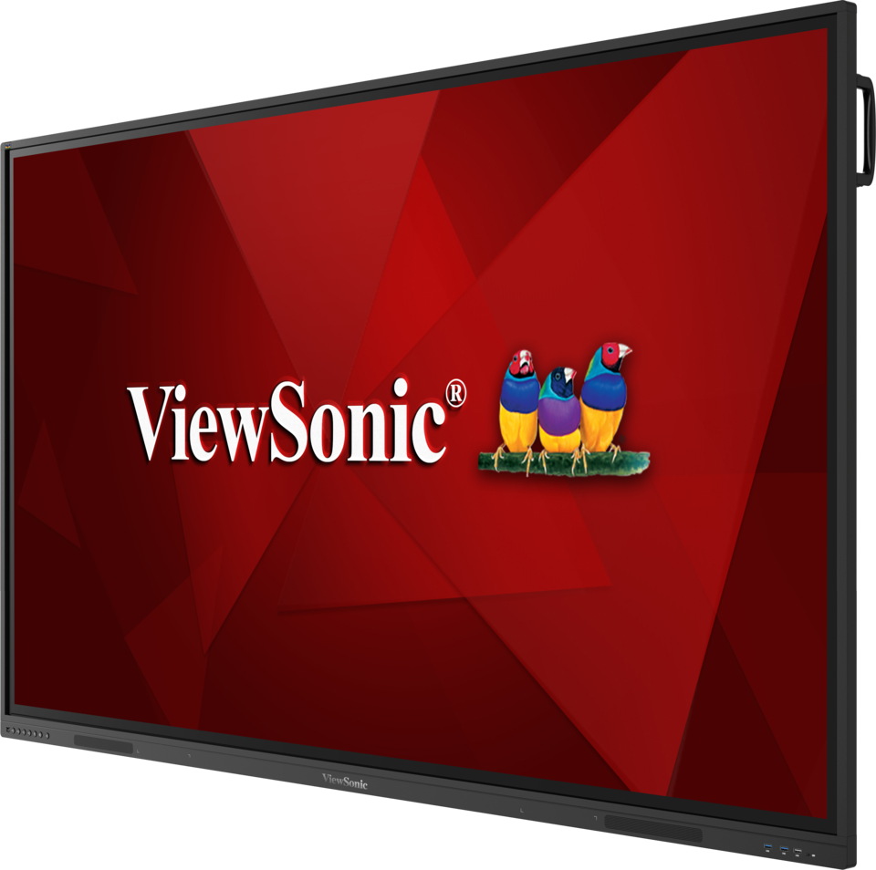 ViewSonic Genesis series interactive screen on an angle