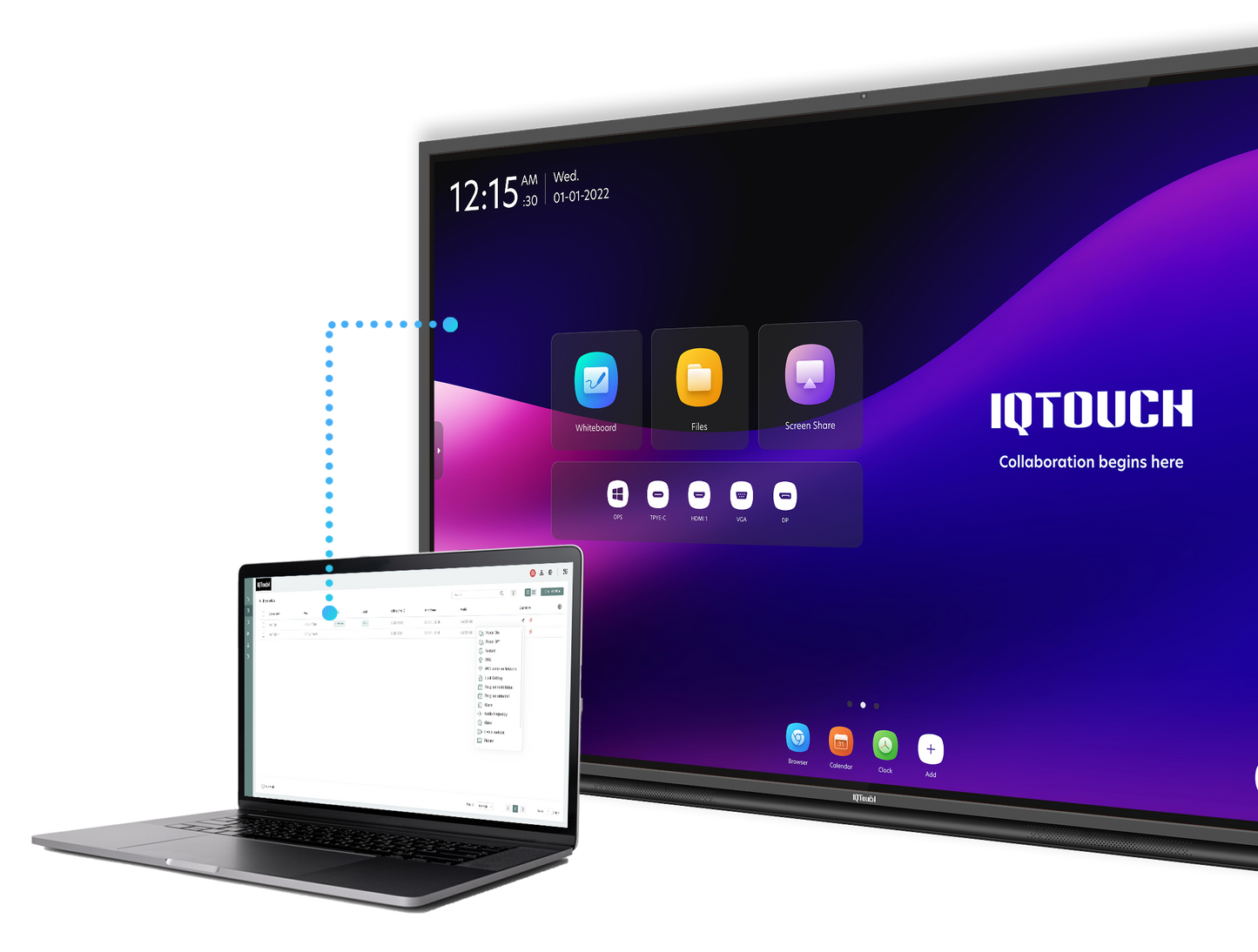 Remote device management example image