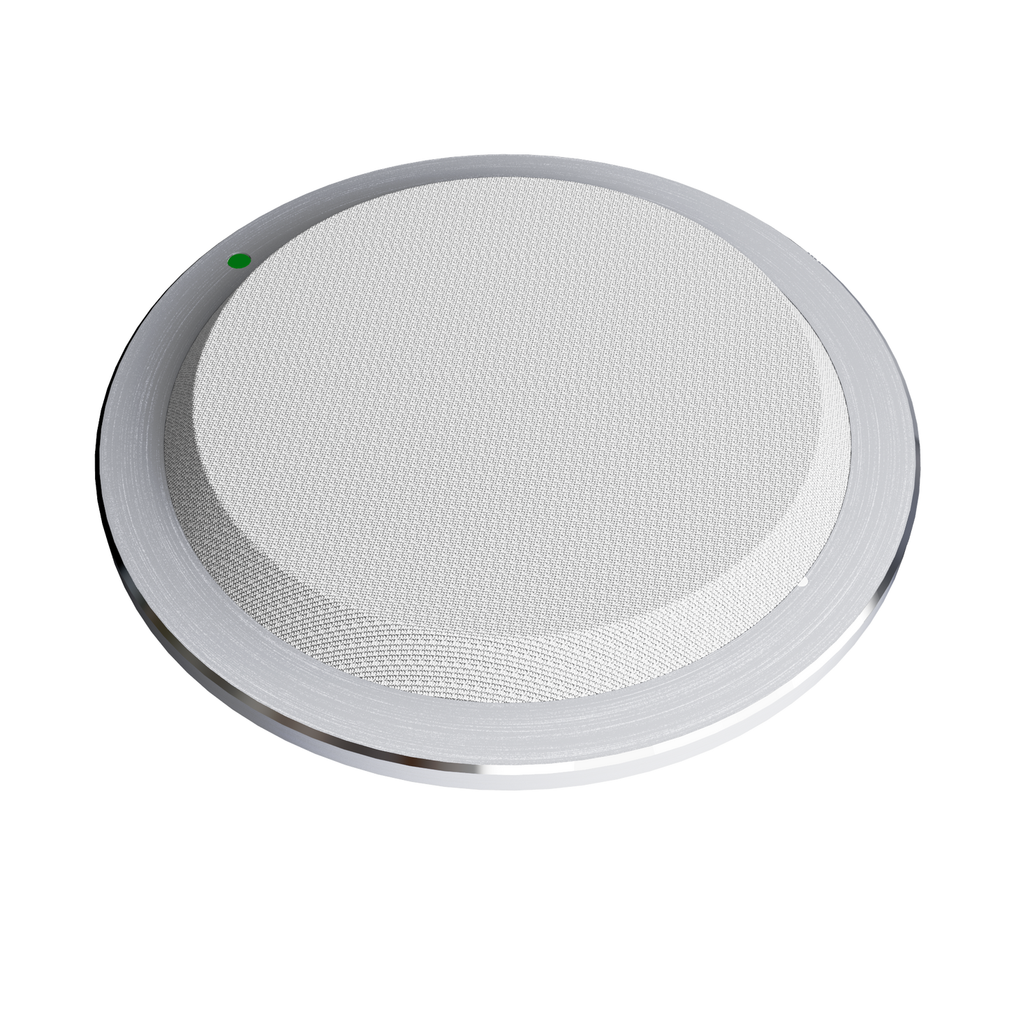 bottom angle view of ceiling microphone