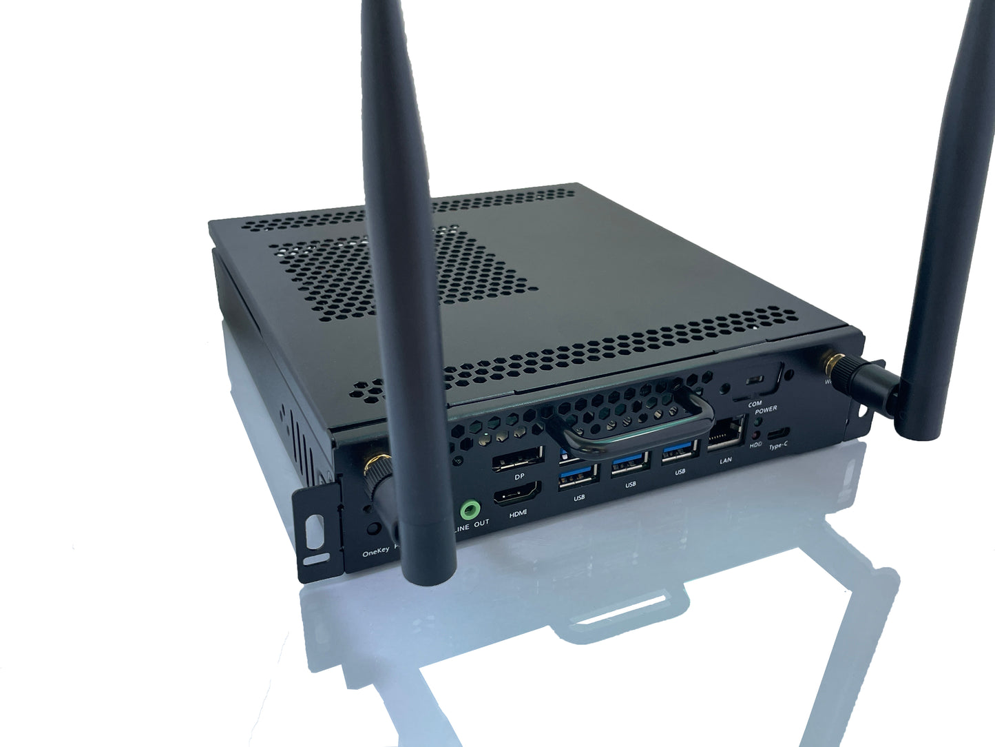 OPS from the back with input ports