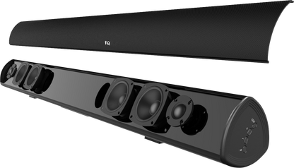 Soundbar on an angle