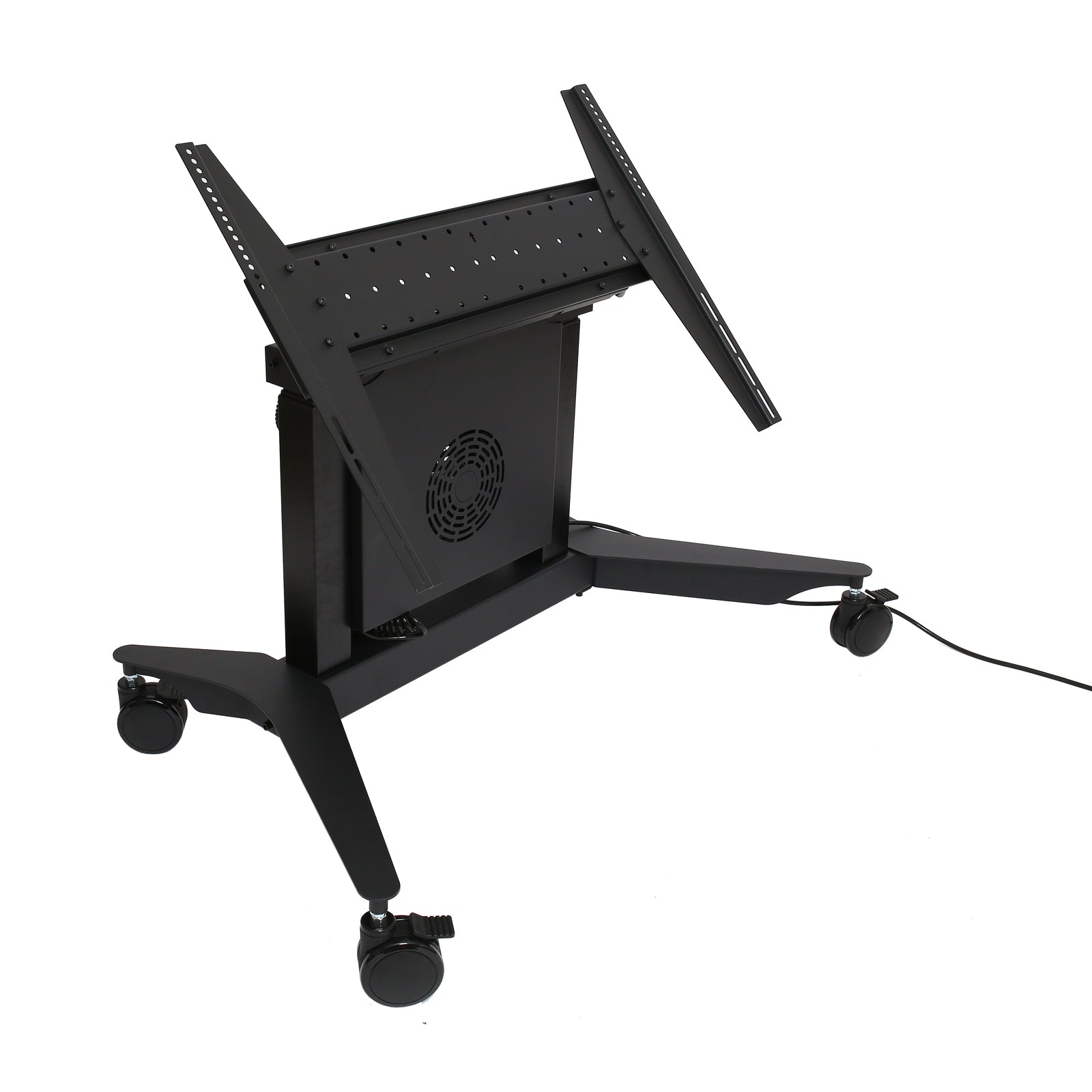 image of tilt-to-table electric mobile stand