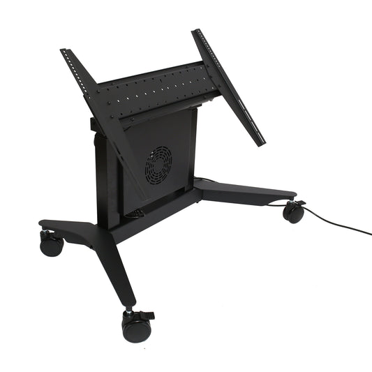 image of tilt-to-table electric mobile stand