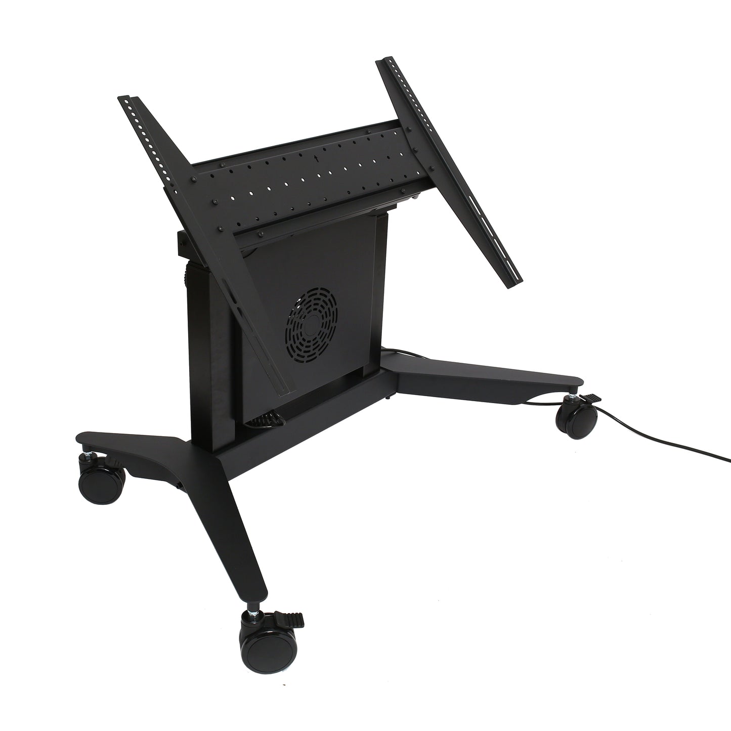 image of tilt-to-table electric mobile stand