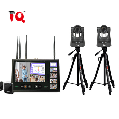 recording studio product with IQ logo in left top corner